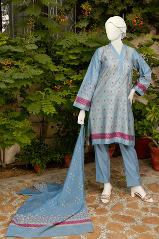 3 PC COTTON JACQUARD SCJ003G