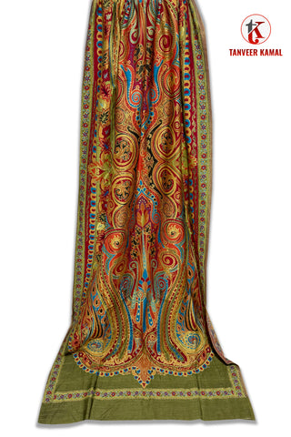 Kani Silk Dupatta/Shawl-DUP-K02
